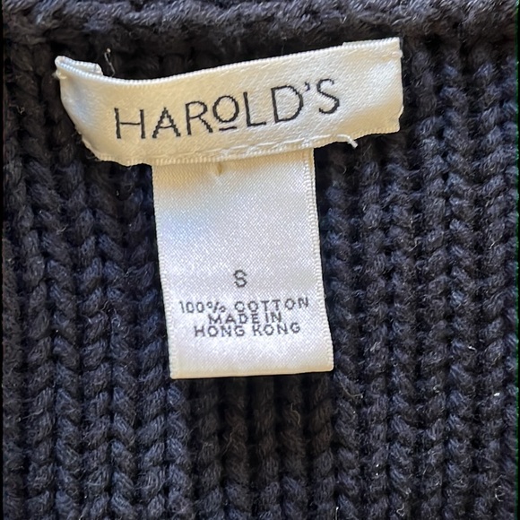 Harold’s cable knit zip cardigan S - Picture 4 of 5